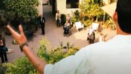 The seven retirees arrive at the hotel (Image via YouTube/20th Century Studios India)